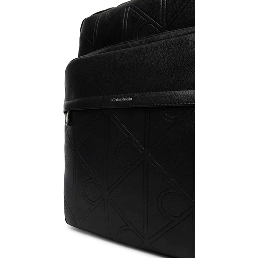 Product Calvin Klein Men's Small Emblem AOP Emboss Slim Square BP Bag Black base image