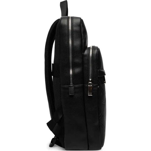 Product Calvin Klein Men's Small Emblem AOP Emboss Slim Square BP Bag Black base image