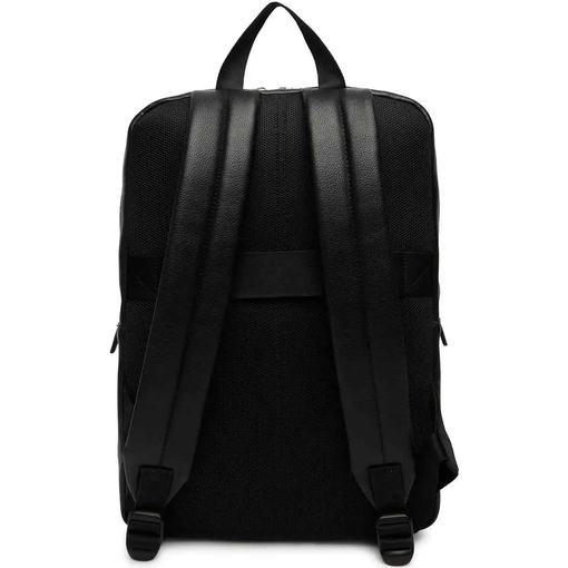 Product Calvin Klein Men's Small Emblem AOP Emboss Slim Square BP Bag Black base image