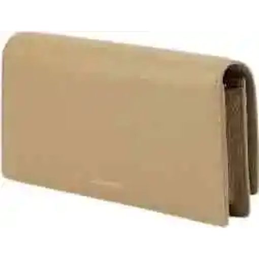 Product Calvin Klein Γυναικείο Μεγάλο Πορτοφόλι Emblem HW Pebble Long Bifold Ανοιχτό Καφέ base image