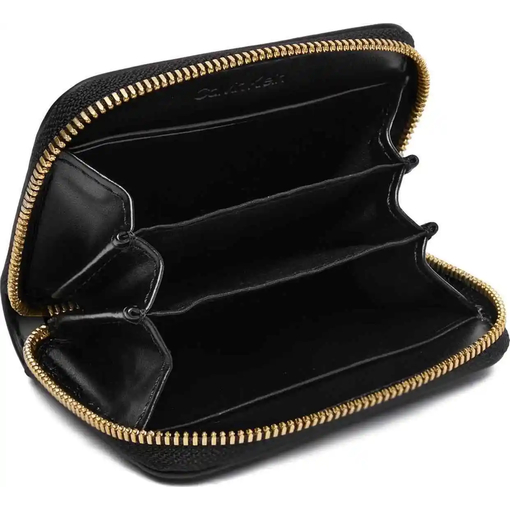 Product Calvin Klein Γυναικείο Μικρό Πορτοφόλι Bold CK Medium Zip Around Μαύρο base image