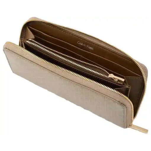 Product Calvin Klein Γυναικείο Μεσαίο Πορτοφόλι Zip Around Kaki base image
