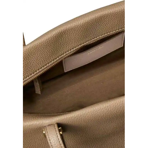 Product Calvin Klein Women's Large Tote Bag Pebble Grain Brown base image