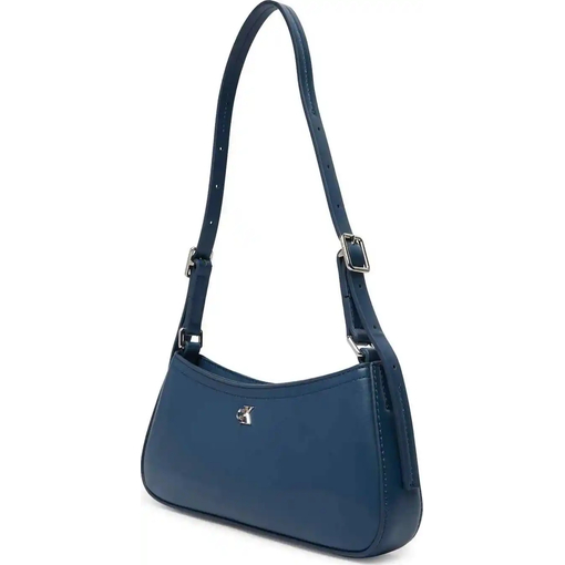 Product Calvin Klein Women's Small Ck Small Shoulder Bag Dark Blue base image