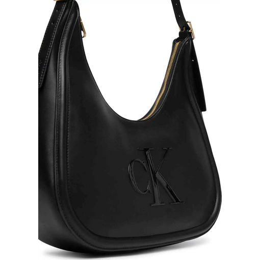 Product Calvin Klein Γυναικεία Μικρή Τσάντα Bold CK Crescent Bag Μαύρη base image