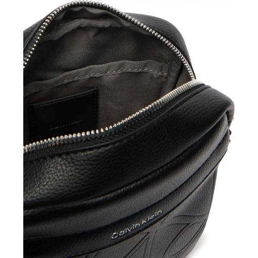 Product Calvin Klein Men's Small Emblem AOP Emboss Reporter Bag Black base image