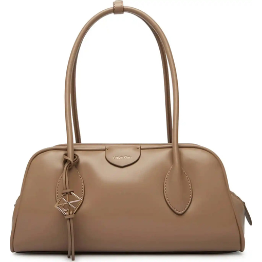 Product Calvin Klein Women's Medium Emblem Trio Shoulder Bag Beige base image