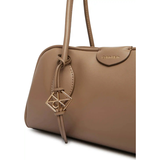 Product Calvin Klein Women's Medium Emblem Trio Shoulder Bag Beige base image