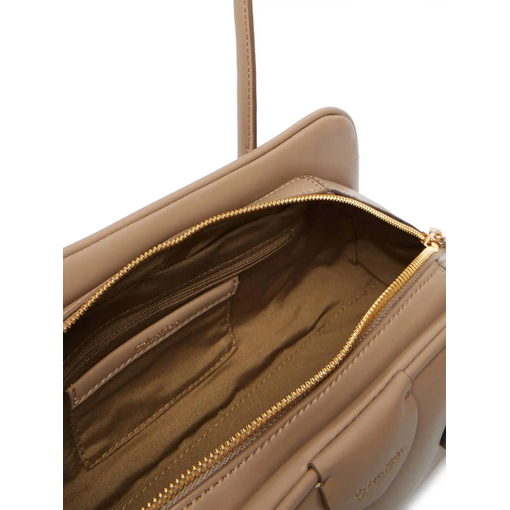 Product Calvin Klein Women's Medium Emblem Trio Shoulder Bag Beige base image