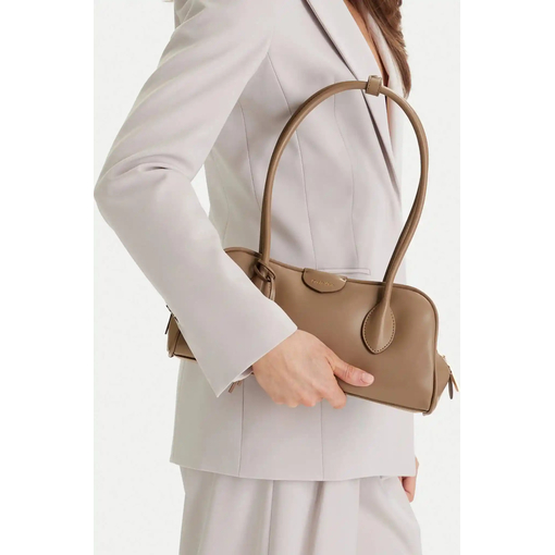 Product Calvin Klein Women's Medium Emblem Trio Shoulder Bag Beige base image