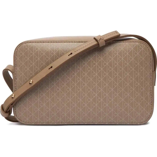 Product Calvin Klein Γυναικεία Μικρή Τσάντα Camera Bag Emblem Aop Elongated Camera Bag Μπεζ base image