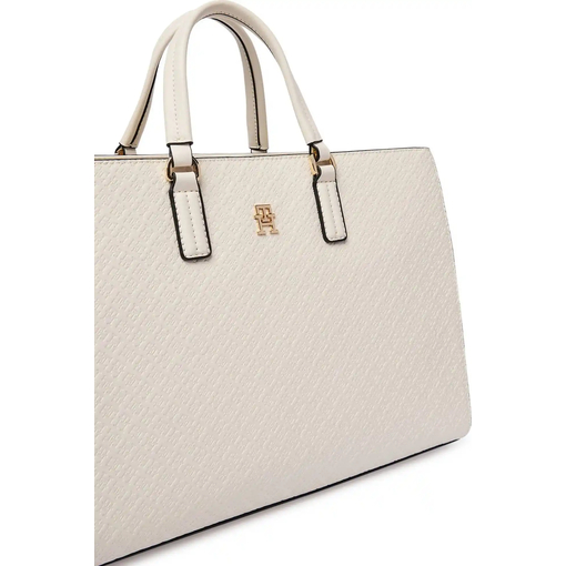 Product Tommy Hilfiger Γυναικεία Μεσαία Τσάντα Satchel Daily Mono Εκρού base image