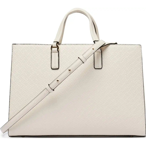 Product Tommy Hilfiger Γυναικεία Μεσαία Τσάντα Satchel Daily Mono Εκρού base image