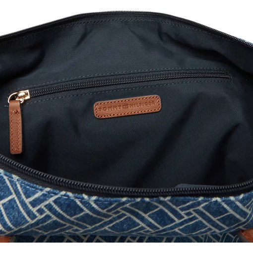 Product Tommy Hilfiger Γυναικεία Μεγάλη Τσάντα Tote Popette Denim Flag Μπλε base image