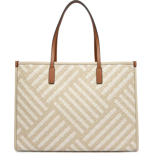 Product Tommy Hilfiger Γυναικεία Μεγάλη Τσάντα Tote ΤΗ City Μπεζ base image