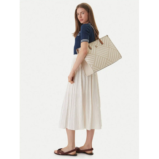 Product Tommy Hilfiger Γυναικεία Μεγάλη Τσάντα Tote ΤΗ City Μπεζ base image