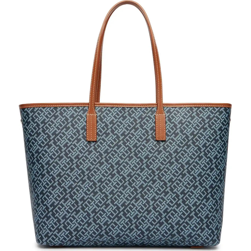 Product Tommy Hilfiger Γυναικεία Μεγάλη Τσάντα Tote ΤΗ Monoplay Stripe Le Μπλε base image