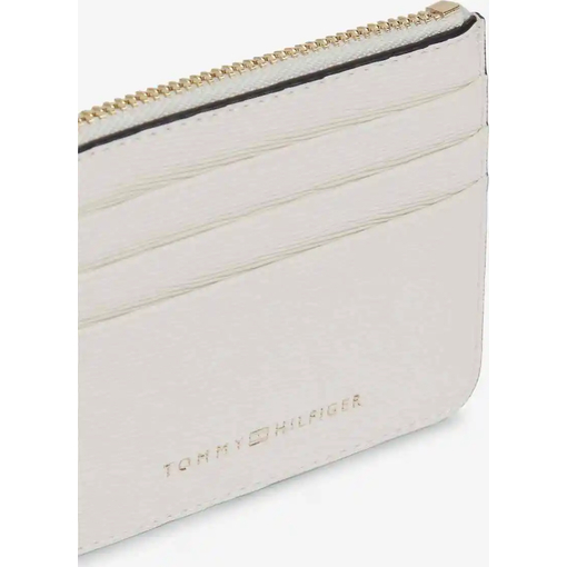 Product Tommy Hilfiger Women's Small TH Icon Card Holder Light Beige base image