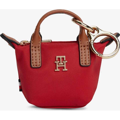 Product Tommy Hilfiger Γυναικεία Μικρή Τσάντα Χιαστί TH Charms Popette Nano Κόκκινη base image