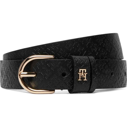 Product Tommy Hilfiger Γυναικεία Στενή Ζώνη Ess Effortless 2.5 Go Mono Μαύρο 75cm base image