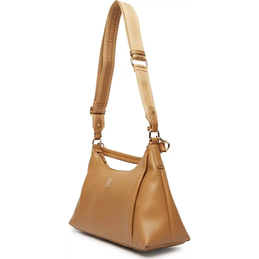 Product Tommy Hilfiger Γυναικεία Μεσαία Τσάντα Ώμου ΤΗ Essential Soft Cream Μπεζ base image