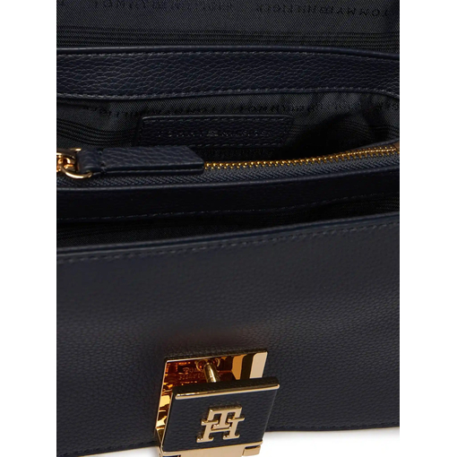 Product Tommy Hilfiger Γυναικεία Μεσαία Τσάντα Crossover ΤΗ Her Jacquard Σκούρο Μπλε base image