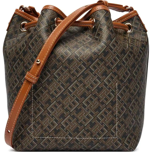 Product Tommy Hilfiger Γυναικεία Μεσαία Τσάντα Bucket TH Monoplay Bucket Le Μαύρο base image