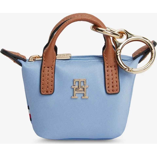 Product Tommy Hilfiger Γυναικεία Μικρή Τσάντα Χιαστί TH Charms Popette Nano Γαλάζια base image