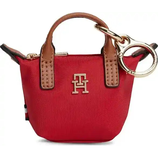 Product Tommy Hilfiger Γυναικεία Μικρή Τσάντα Χιαστί TH Charms Popette Nano Γαλάζια base image