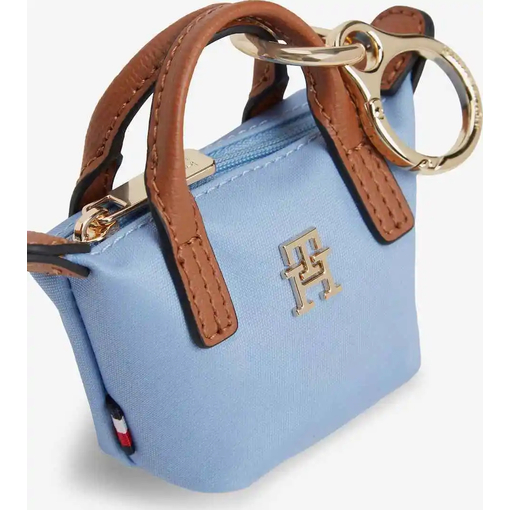 Product Tommy Hilfiger Γυναικεία Μικρή Τσάντα Χιαστί TH Charms Popette Nano Γαλάζια base image