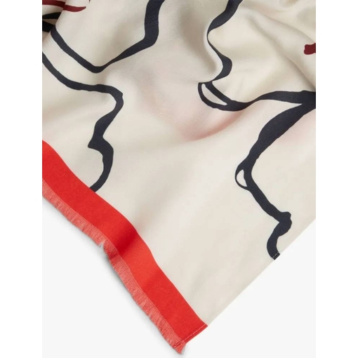 Product Tommy Hilfiger Γυναικείο Μεγάλο Φουλάρι Multi Floral Monogram Πολύχρωμο base image