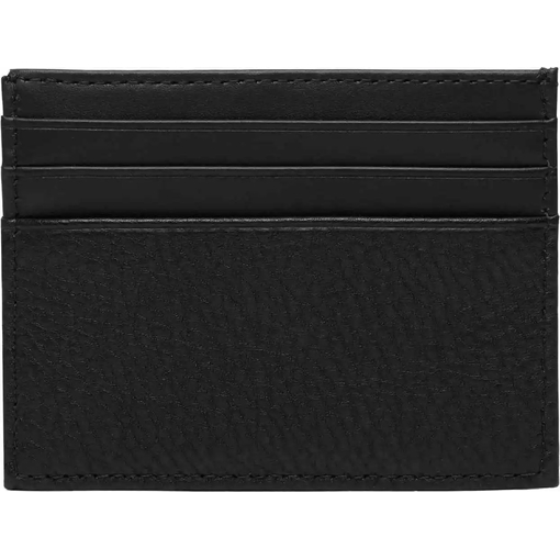 Product Tommy Hilfiger Men's Small Credit Card Holder Th Central CC Holder Black base image