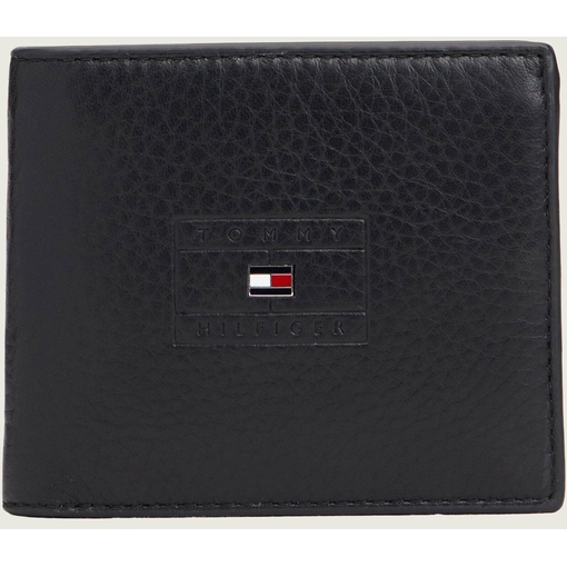 Product Tommy Hilfiger Ανδρικό Μεσαίο Πορτοφόλι TH Casual Flag CC And Coin Μαύρο base image