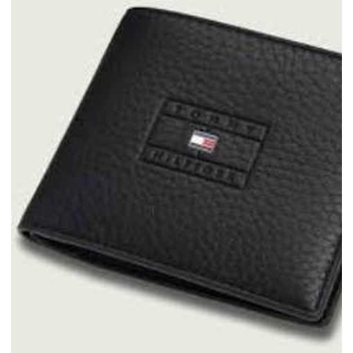 Product Tommy Hilfiger Ανδρικό Μεσαίο Πορτοφόλι TH Casual Flag CC And Coin Μαύρο base image