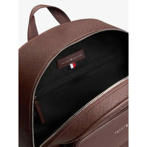 Product Tommy Hilfiger Ανδρικό Μεγάλο Σακίδιο Πλάτης TH Flag Monogram Καφέ base image