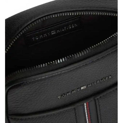 Product Tommy Hilfiger Ανδρικό Μικρό Τσαντάκι Mini Reporter Central Black Μαύρο base image