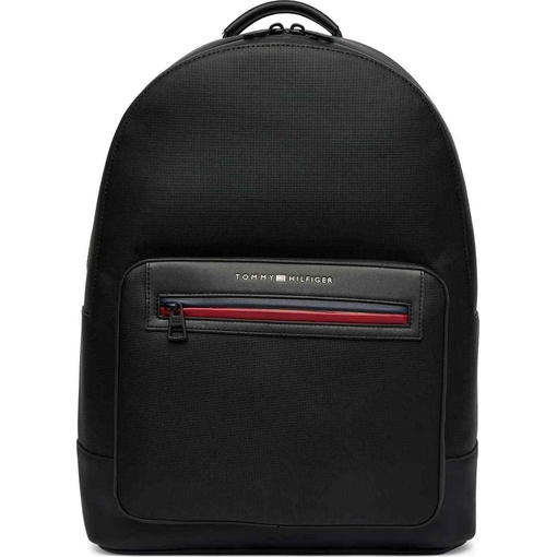 Product Tommy Hilfiger Ανδρικό Μεγάλο Σακίδιο Πλάτης TH Foundation Backpack Μαύρο base image
