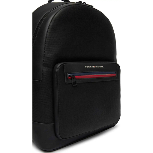 Product Tommy Hilfiger Ανδρικό Μεγάλο Σακίδιο Πλάτης TH Foundation Backpack Μαύρο base image