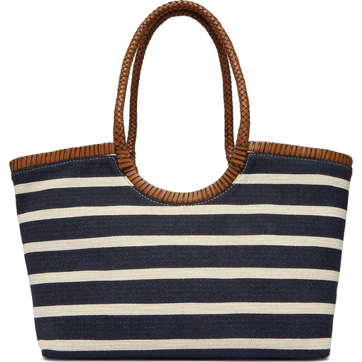 Product Tommy Hilfiger Γυναικεία Μεσαία Τσάντα Elevated Summer Tote Stripe Σκούρο Μπλε base image