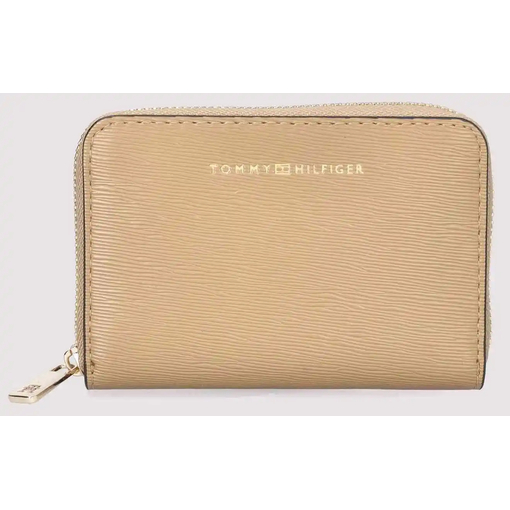 Product Tommy Hilfiger Women's Small TH Modern Compact Wallet Ecru base image