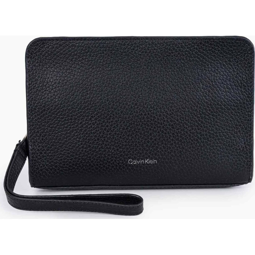 Product Calvin Klein Ανδρική Μικρή Τσάντα Χειρός Raised CK Long Zip Around Μαύρη base image