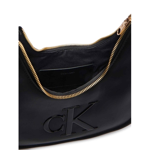 Product Calvin Klein Γυναικείο Μικρό Τσάντα Bold Ck Small Crescent Μαύρο base image
