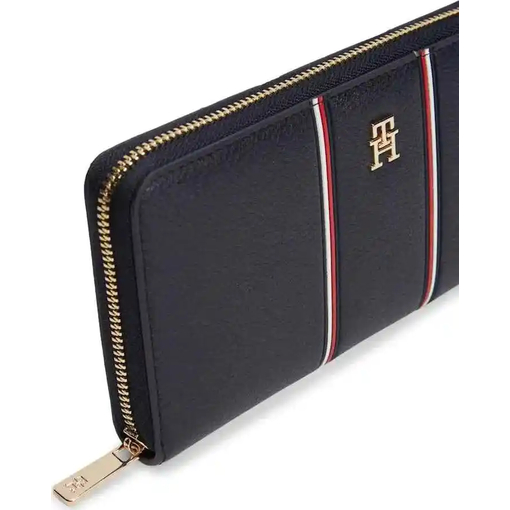 Product Tommy Hilfiger Women's Large Wallet TH Icon Lrg ZA Corp Dark Blue base image