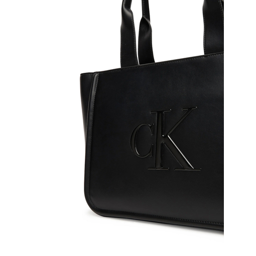 Product Calvin Klein Γυναικεία Μεγάλη Τσάντα Tote / Χειρός Monogram Μαύρη base image