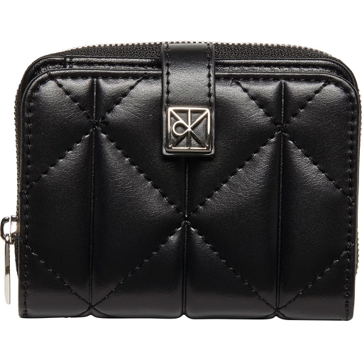 Product Calvin Klein Γυναικείο Μικρό Πορτοφόλι Quilted Flap Zip Around Μαύρο base image