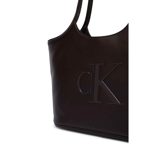 Product Calvin Klein Γυναικείο Μεγάλο Τσάντα Bold Ck Shopper Σκούρο Καφέ base image