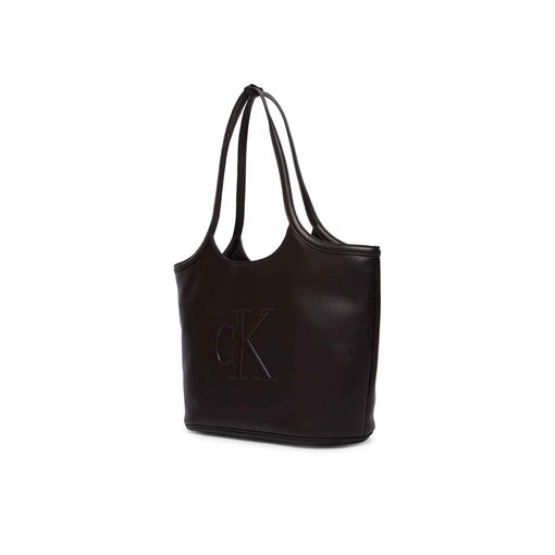 Product Calvin Klein Γυναικείο Μεγάλο Τσάντα Bold Ck Shopper Σκούρο Καφέ base image