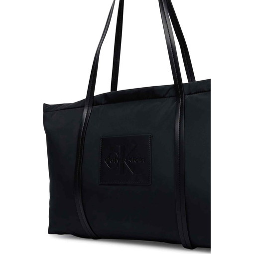 Product Calvin Klein Women's Medium Nylon Tote, Black base image