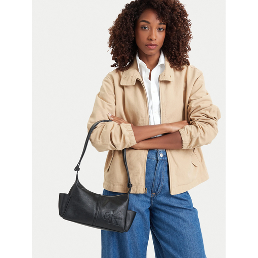 Product Calvin Klein Pockets Monologo Crossbody Μαύρο base image