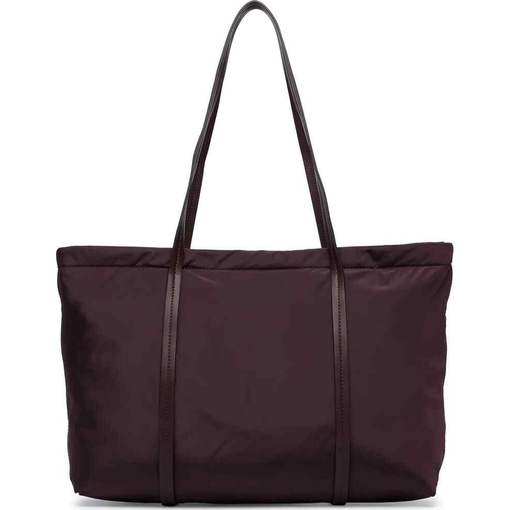 Product Calvin Klein Women's Medium Nylon Tote, Burgundy base image